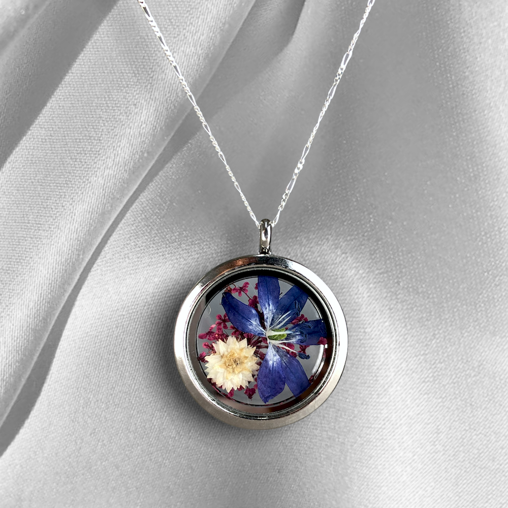 Star Blossom & Chrysanthemum & Dill Blossom 925 Sterling Silver…