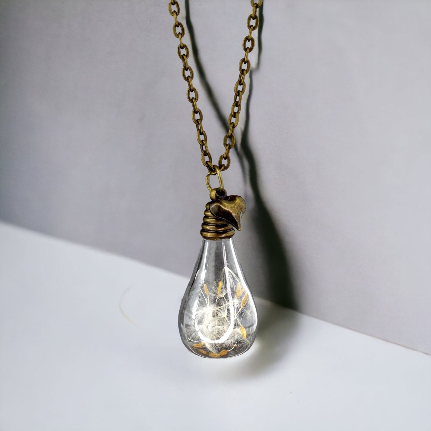 Real Dandelion Bronze Chain - VIK