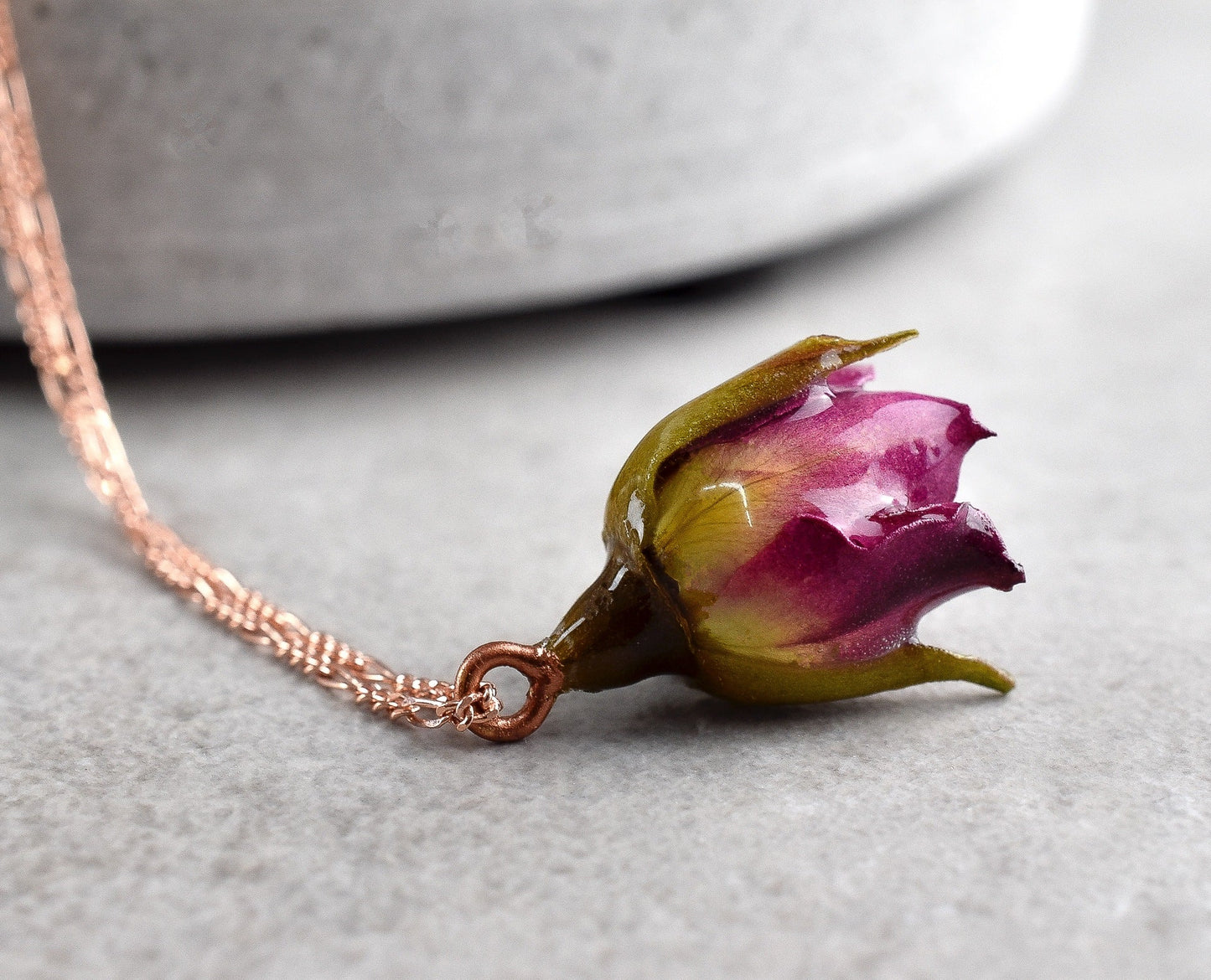 Real Rose — 925 Sterling rose gold plated chain