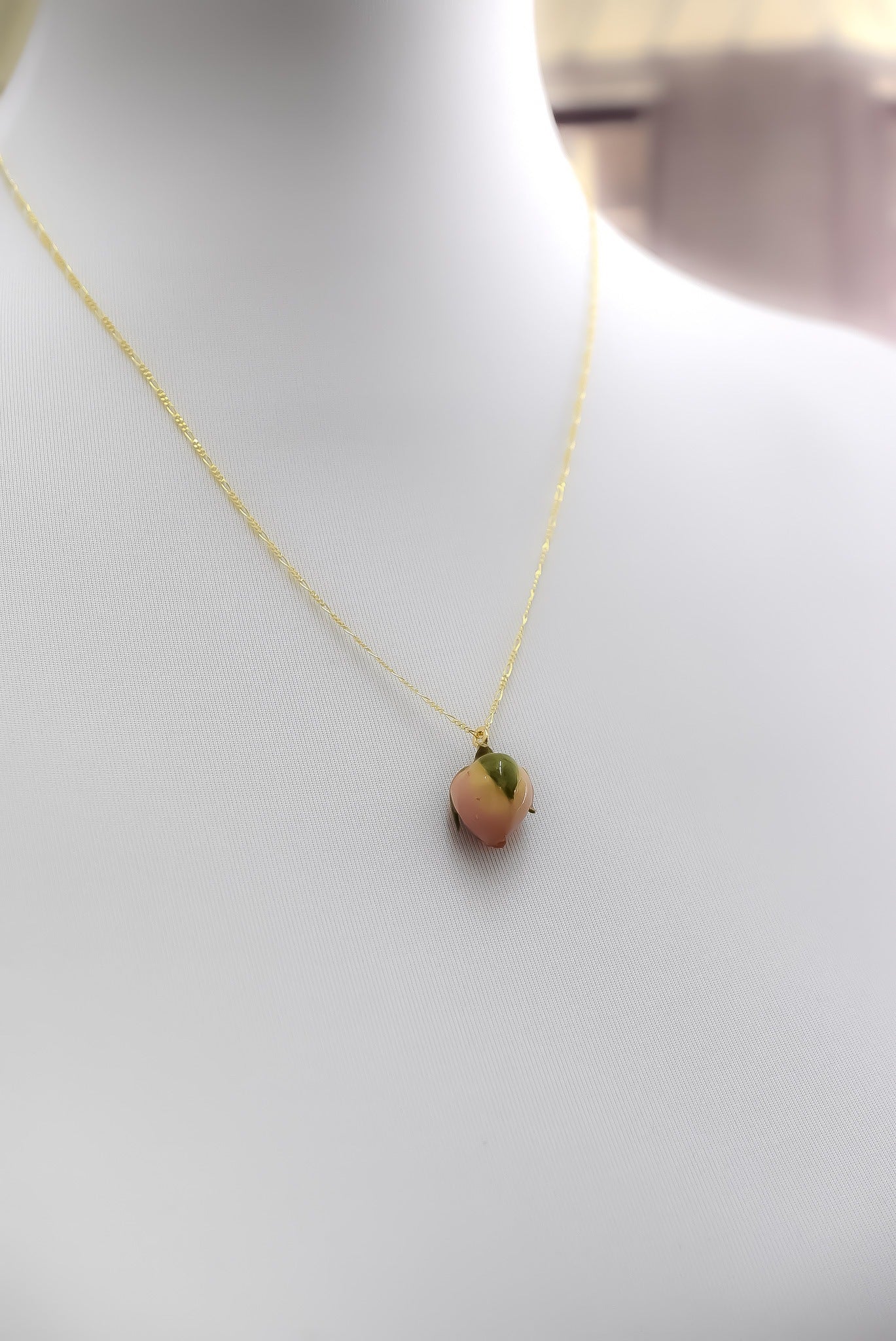 Real Rosenknoss — 925 Sterling Gilded Chain