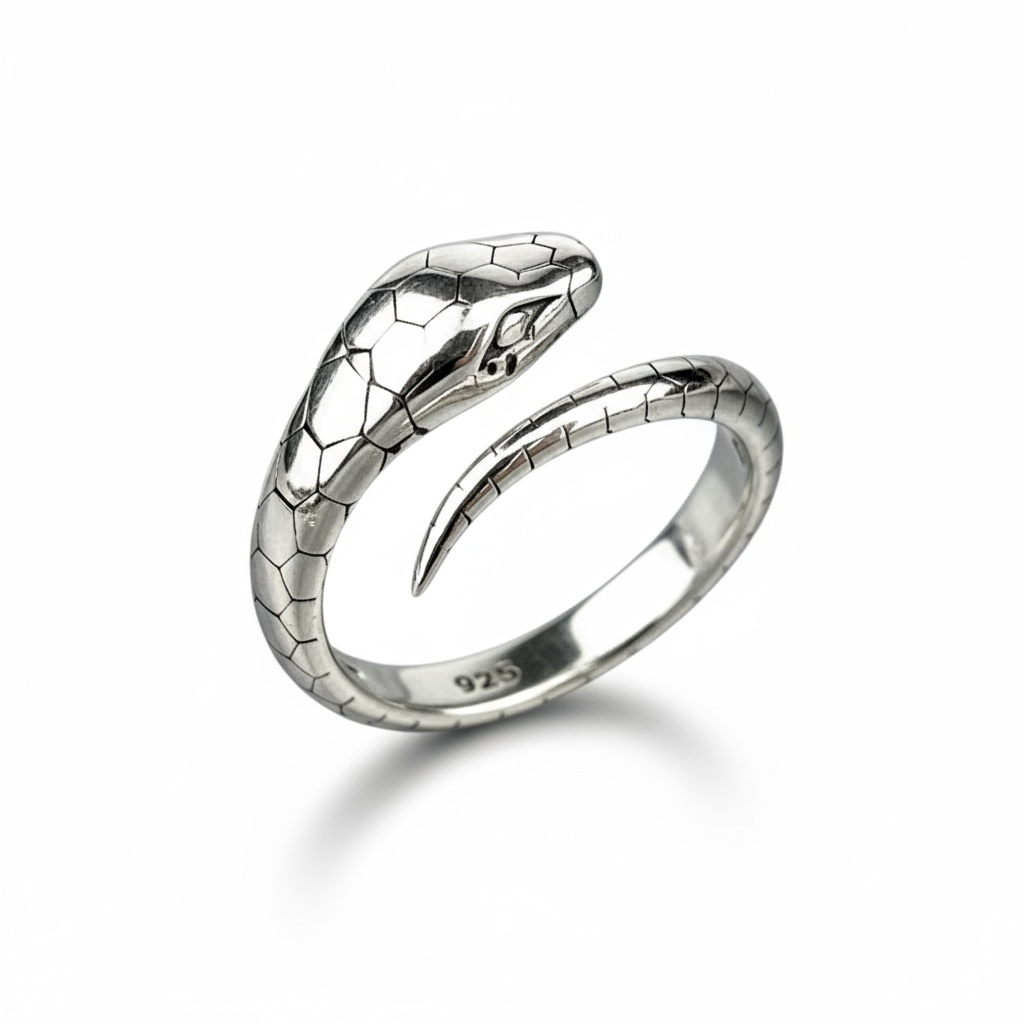 Snake — Ring 925 Sterling Silver