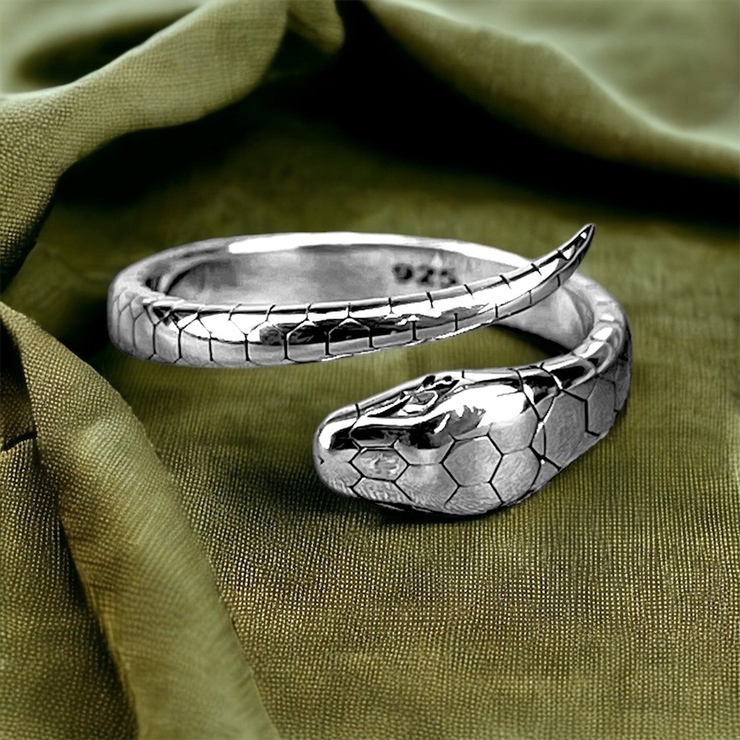 Snake — Ring 925 Sterling Silver