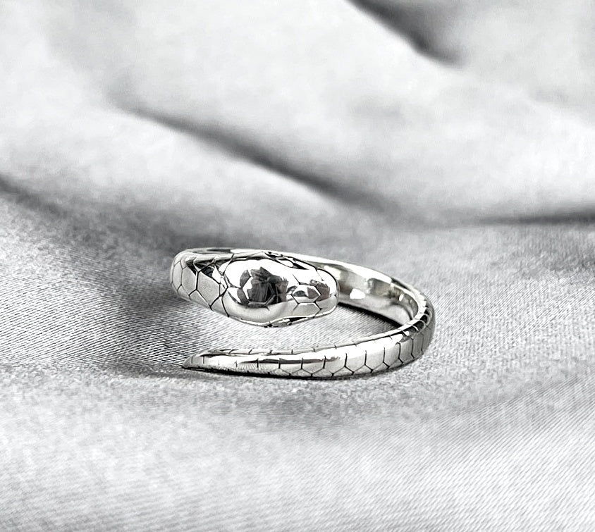Snake — Ring 925 Sterling Silver