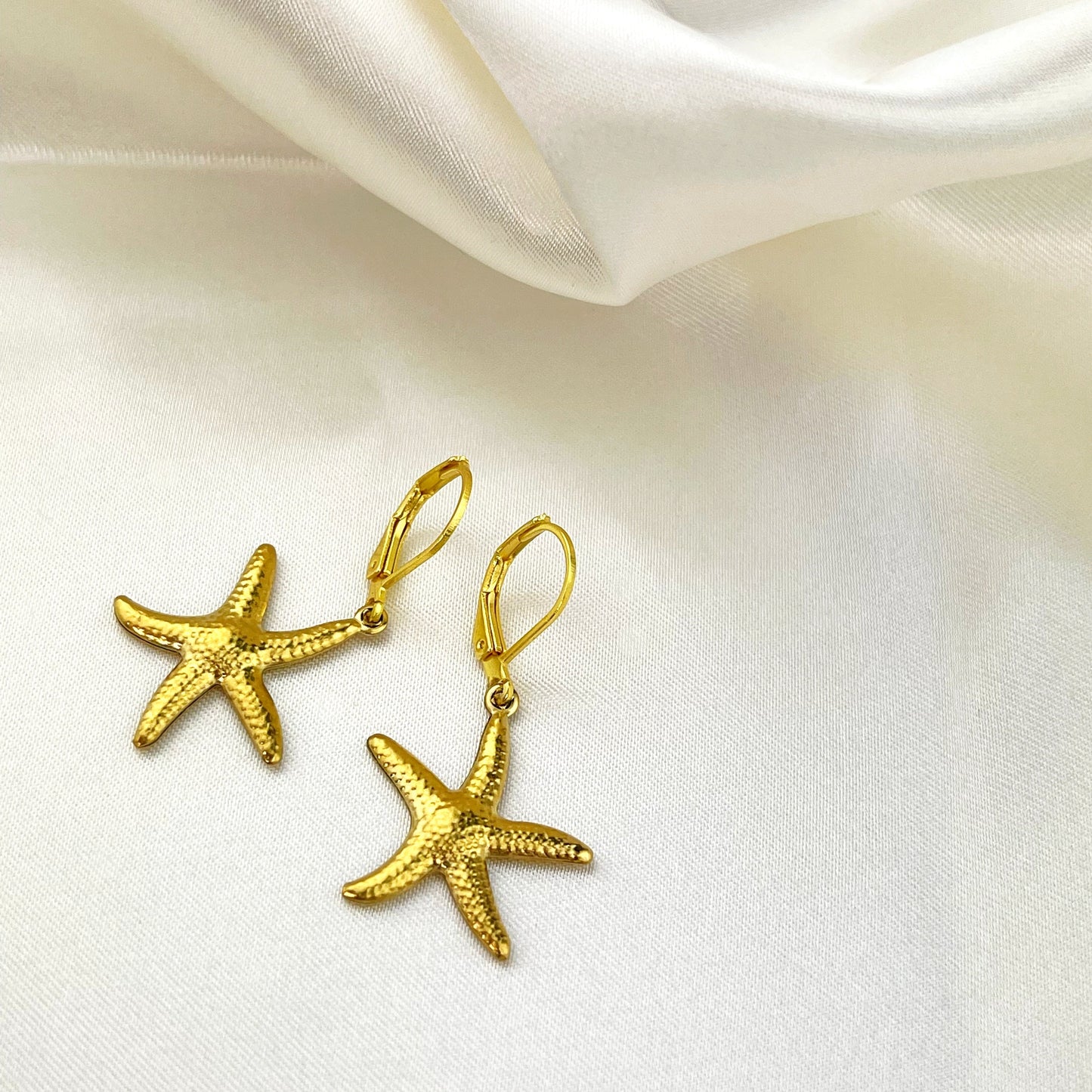 Starfish Earrings Gold Plated &amp; Silver Plated