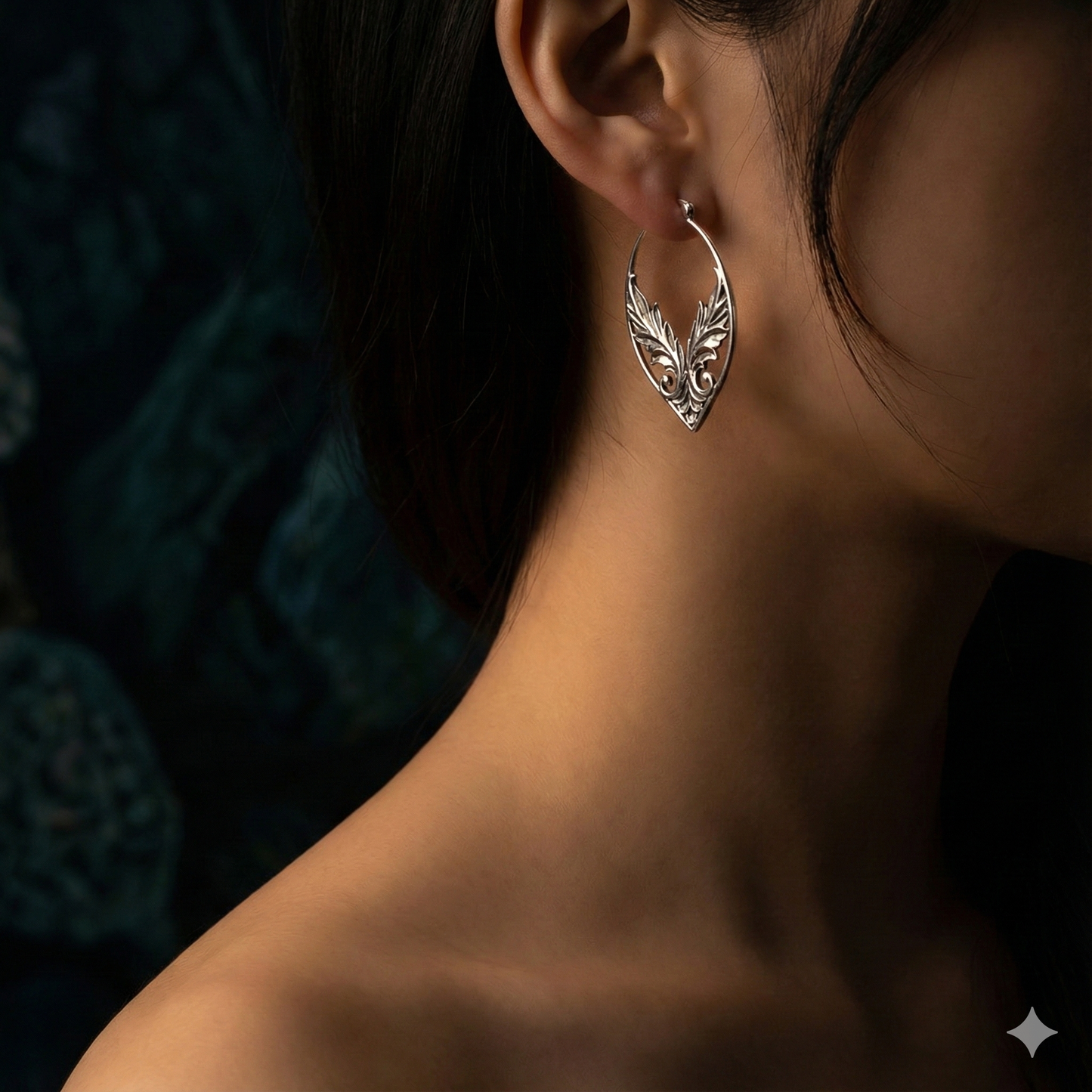 Soraya — 925 Sterling Silver Angel Wing Earrings | Guardian Angel…