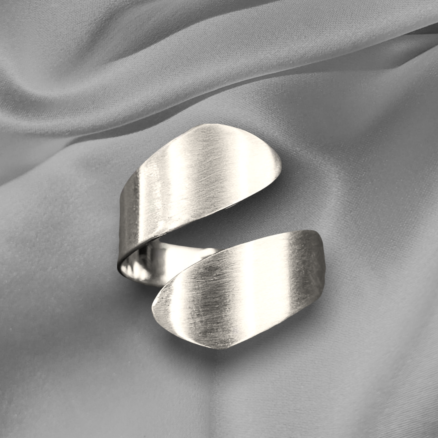 Winding ring spiral ring - 925 sterling silver size adjustable…