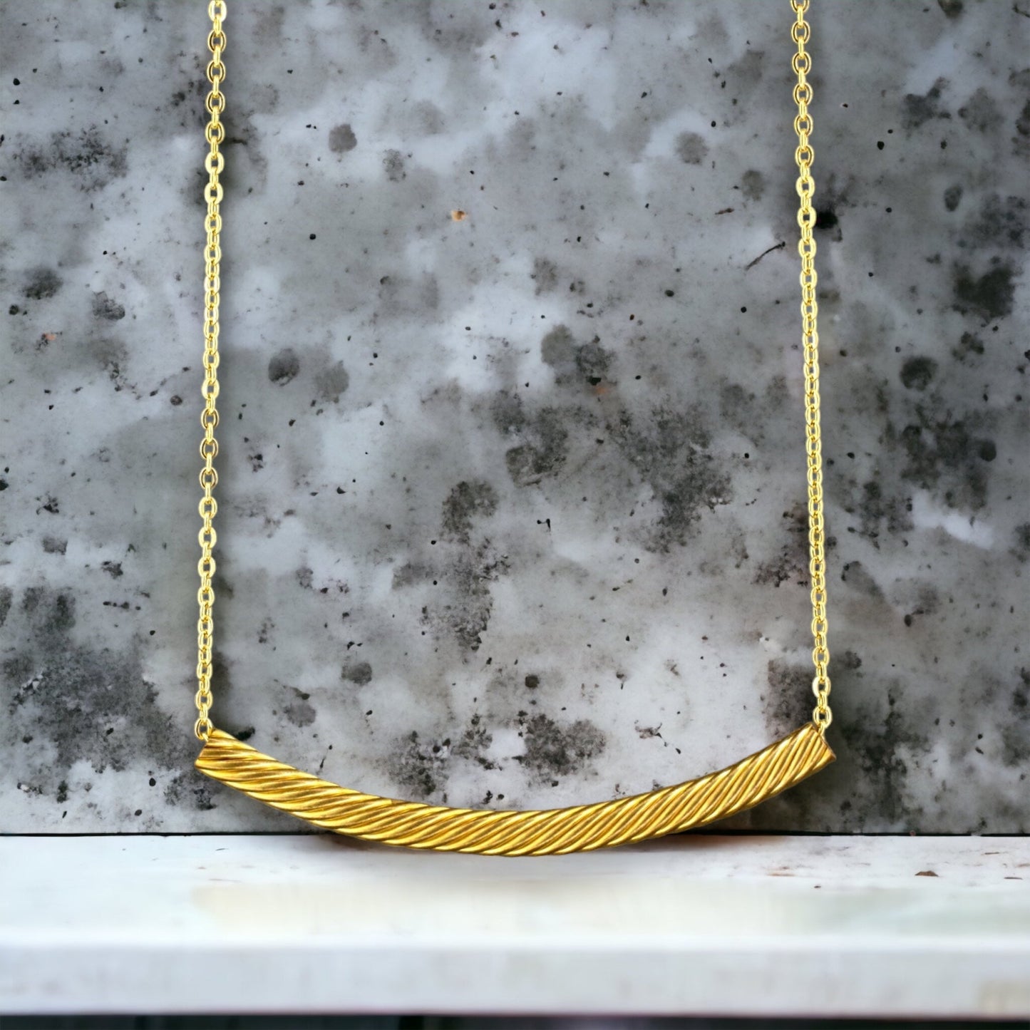 Original 70s Vintage Tube Chain