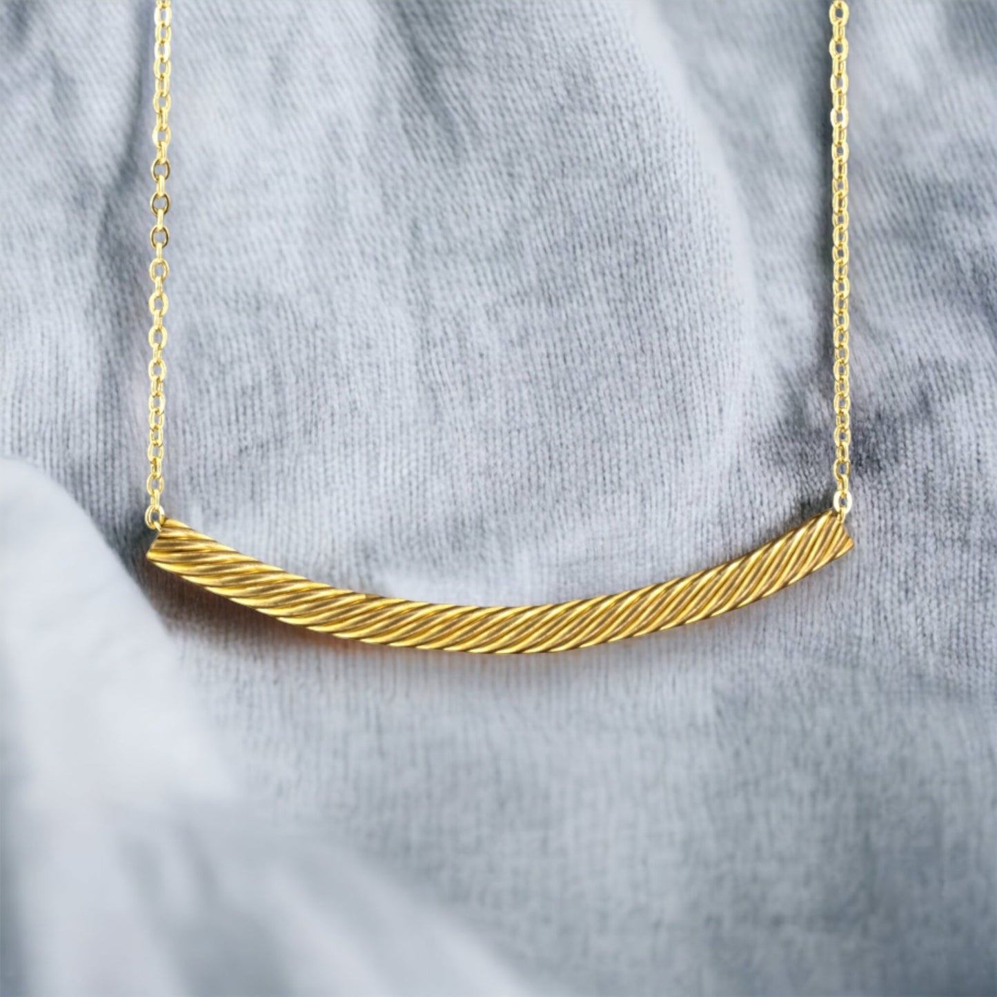 Original 70s Vintage Tube Chain
