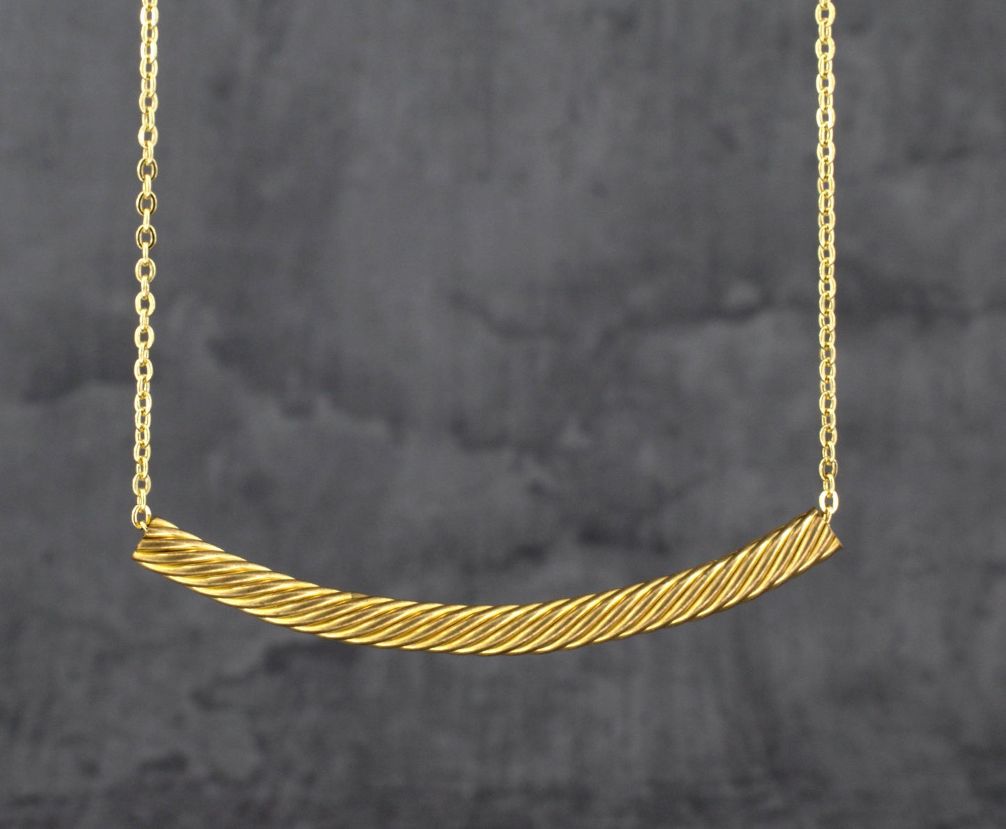 Original 70s Vintage Tube Chain