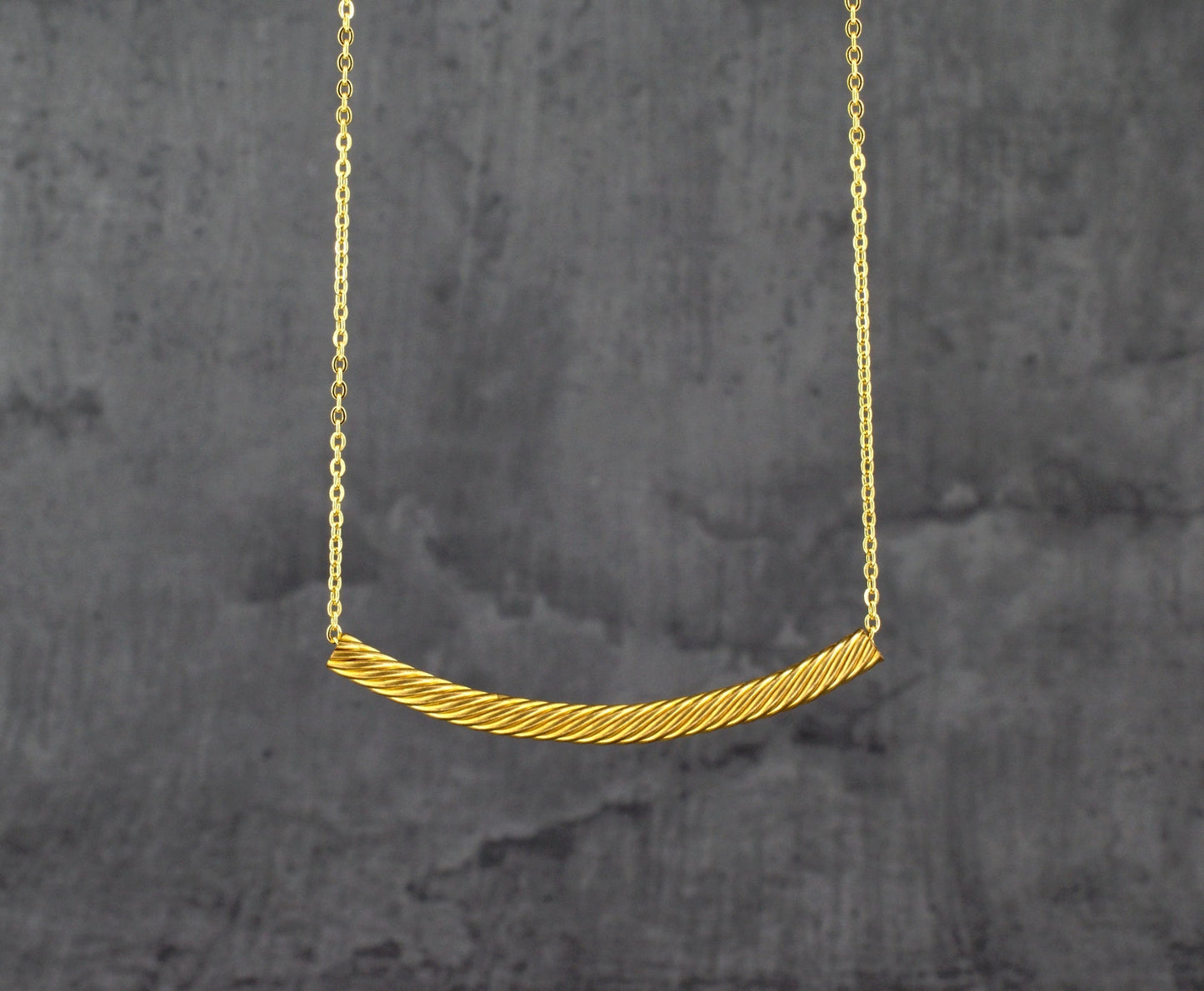 Original 70s Vintage Tube Chain