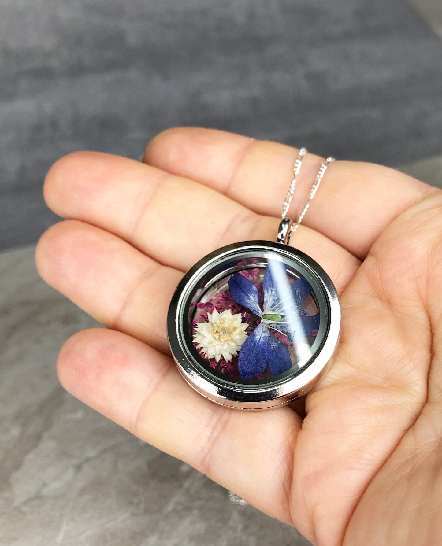 Star Blossom & Chrysanthemum & Dill Blossom 925 Sterling Silver…