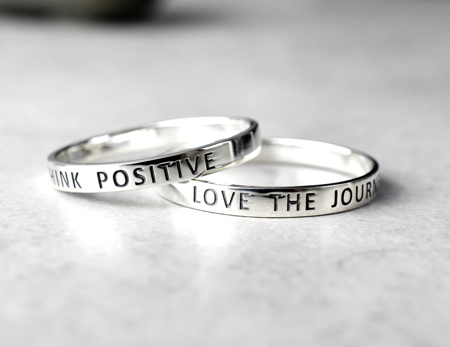 Love The Journey 925 Sterling Silver Ring (Unisex)